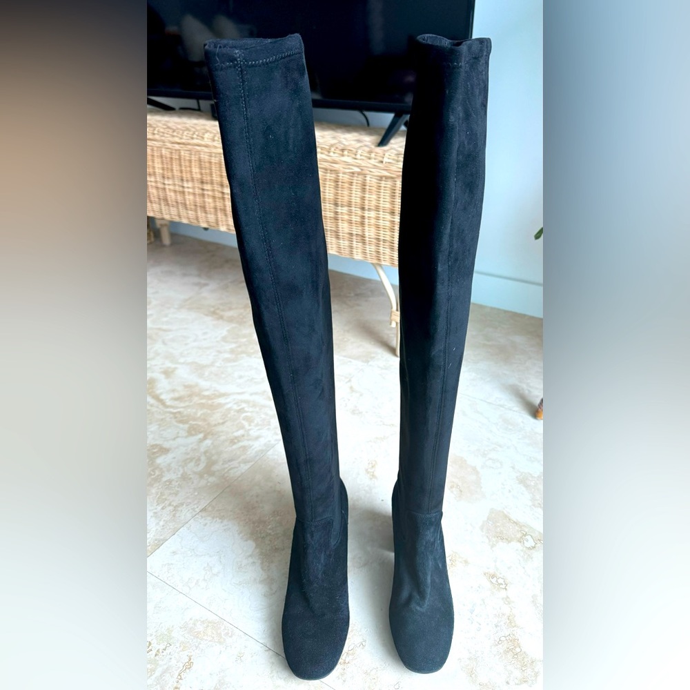 Adolfo Dominguez / Stretch suede over-the-knee boots / US 6.5 / Wore 3 times